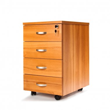 4 Drawer File Cabinet, 15 x 26 x 22