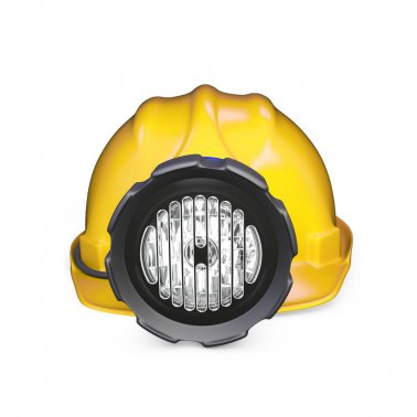 Hardhat with 300 Lumen LED Light