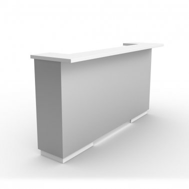 Reception Desk, 71 x 42 in.